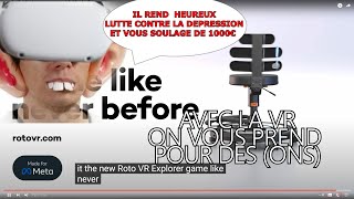 ROTO TO VR  Explorez lunivers de la VR avec vos fesses [upl. by Trilly]