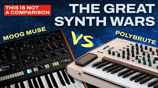 Theres NO comparison here Moog Muse vs PolyBrute 12 [upl. by Kinny]