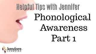 What is Phonological Awareness⎪Kendore LearningSyllables Learning Center [upl. by Roxi876]