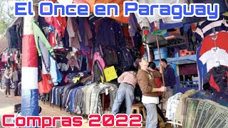 Compras en PARAGUAY🇵🇾 2022 ropa y dulces tipo Barrio Once Peso  x Dolar💵 😱250 Ciudad Del Este [upl. by Aneeuqahs]