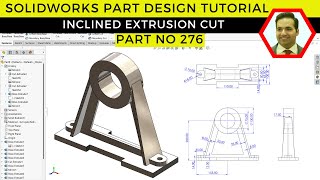 SolidWorks Part Design Tutorial Simple amp Advanced Techniques Explained  Part No 276 [upl. by Adneram378]