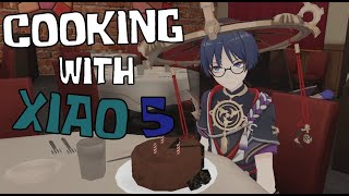 Cooking with Xiao 5 Genshin VR [upl. by Iv556]