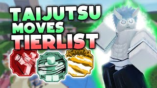 TAIJUTSU ART WORST TO BEST TIERLIST  Shinobi Life 2 [upl. by Rosdniw]