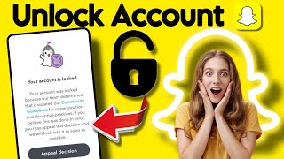 How To Unlock Snapchat Account 2024  Must Watch [upl. by Sutherlan881]