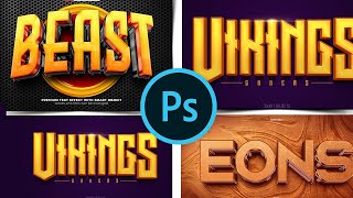 DOWNLOAD FREE PSD LOGO FONT  3D HIGH DEFINITION LOGO FONT  PSD  PHOTOSHOP 3D FONTS [upl. by Zackariah]