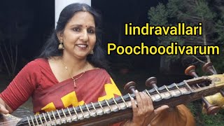 Indravallari Poochoodivarum  Gandharva Kshethram  Veena Cover  Seetha Sanil [upl. by Ennovahs]