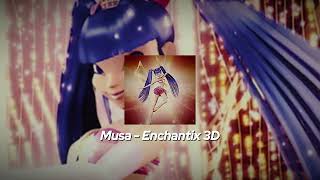 Musa singing Enchantix 3D Full Version  Winx AI [upl. by Aysab714]