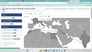 IVAO GCC GULF REGION TOUR SYSTEM [upl. by Ahseym]