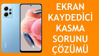 Xiaomi Telefon Ekran Kaydedici Kasma Sorunu Çözümü [upl. by Renie]