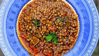 Lentilles à la Marocaine 👌 pour Faire le Plein de Vitamines  Recette économique 🔝 [upl. by Ahtekal]