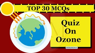 Quiz On Ozone  Special video for World Ozone Day  Top 30 Questions On Ozone Day 2024  in English [upl. by Alcina]