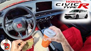 What Its Like to Live with a 2024 Honda Civic Type R POV [upl. by Xonel]