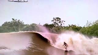 The Amazon River  Pororoca  Tidal Bore  surfing  a very dangerous wave  by Dan Gritsko [upl. by Yngiram747]