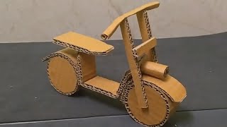 cycle ka cardboard design [upl. by Ynattir]