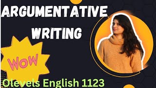 Argumentative Writing in easiest way😍 learn english [upl. by Cory]