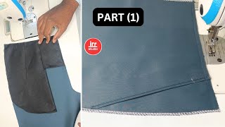 Pant Ki Piping Wali Cross Pocket Banane Ka Sabse Ashan Tarika  How To Make Pant Piping Cross Pocket [upl. by Peltz]