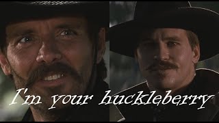 quotIM YOUR HUCKLEBERRYquot  DOC HOLLIDAY VS JOHNNY RINGO  TOMBSTONE [upl. by Rothschild]