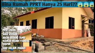 Bina Rumah PPRT Hanya 25 Hari [upl. by Emlynne596]