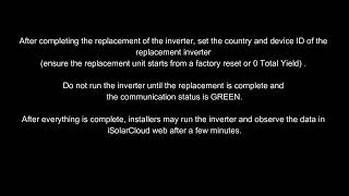 How to Perform String Inverter Replacement Ensuring Continuous Data on iSolarCloud [upl. by Micah957]