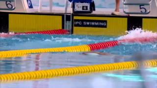 Swimming  mens 50m freestyle S8  2013 IPC Swimming World Championships Montreal [upl. by Ikkir]