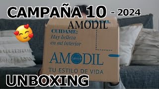 Unboxing Amodil  Campaña 10  2024 [upl. by Erreit]