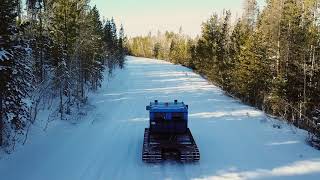 Thiokol Spryte 1200 1st run at Snolager [upl. by Notled]