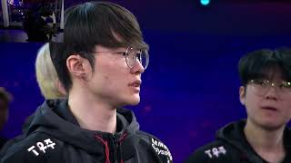 EU fans booing Faker [upl. by Ancier]