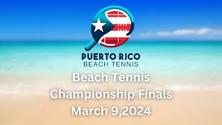 Beach Tennis Championship Finals March 92024 [upl. by Labaw]