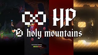 Noita Run Getting Infinite HP Without Holy Mountains [upl. by Airet]