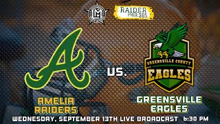 JV Football Amelia Raiders vs Greensville Eagles 91323 [upl. by Bird]