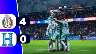 MEXICO VENCE 4  0 A HONDURAS POR LA CONCACAF NATIONS LEAGUE  REY DEPORTIVO [upl. by Teerpnam492]