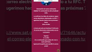 Cómo generar Mi CONTRASEÑA SAT desde un dispositivo móvil [upl. by Yoshiko]