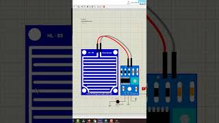 Rain Sensor Simulation in Proteus [upl. by Colb]