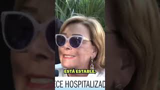 Sylvia Pasquel habla del estado de salud de Silvia Pinal Ya no está en terapia intensiva [upl. by Lexine616]