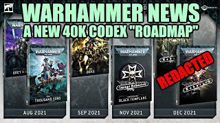 You Call This A Roadmap Seriously Codex Redacted Incoming │ Warhammer 40k News [upl. by Ecinnej390]