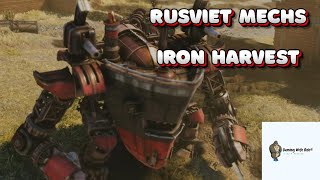 Unveiling the Rusviet Mechs in Iron Harvest [upl. by Eislek]