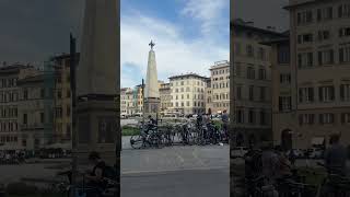 Piazza Santa Maria Novella square  Florence  Italy 🇮🇹😊😊😊 [upl. by Asli]