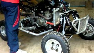 Honda TRX450r  First start of 2011 [upl. by Martel]