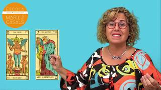 Aprender Tarot es fácil Diablo y Ermitaño [upl. by Anailil]