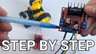 Raspberry Pi with DC Motors  Full Tutorial [upl. by Aniad]