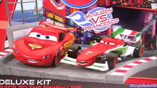 Klip Kitz Ka Chow Lightning McQueen vs Francesco Bernoulli Deluxe Kit CARS 2 Complete [upl. by Jehovah]