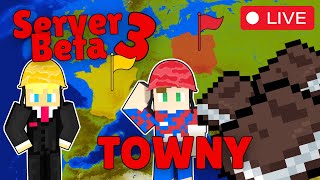 Proviamo il Towny  Minecraft Beta Day 3 [upl. by Eizdnil]