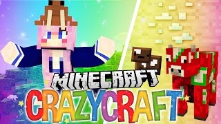 Hello  Ep 1  Minecraft Crazy Craft 30 [upl. by Schurman]