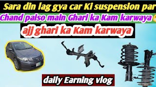 Ajj Car ka kam karvana per gya watch full video  Indrive Daily Earning Vlog [upl. by Neeven]