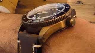 Uhr der Woche 33 Aquatico Seastar Bronze von 2020 [upl. by Eilarol]