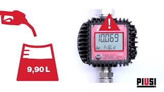 Piusi K400 Fuel Flow Meter  Calibration [upl. by Neelrac800]