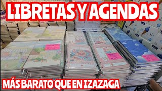 LIBRETAS AGENDAS Y ARTÍCULOS DE PAPELERÍA MÁS BARATO QUE EN IZAZAGA EL REY BARATERO DEL CENTRO [upl. by Noied]