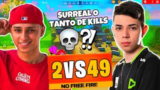 A DUO MAIS HISTÓRICA DO FREE FIRE FEZ RECORD DE KILLS NOBRU E THURZIN [upl. by Enaffit]