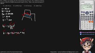 A Pelton type turbine has 25 m head friction loss of 45 m The coefficient of friction head loss [upl. by Jenelle]