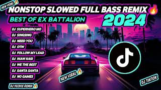 🔥NEW  NONSTOP BEST OF EX BATTALION V2 SLOWED  FULL BASS REMIX  DJ YUZKIE REMIX [upl. by Buford658]